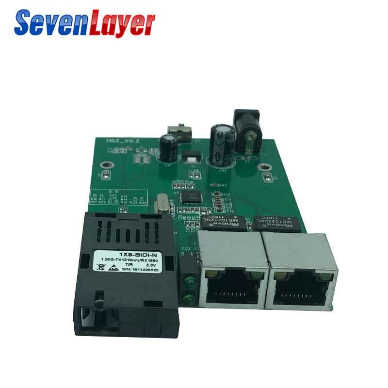 1G2E Series Fiber Switch PCBA